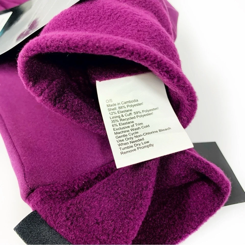 Cuddl Duds Purple Glove & Ear Muff Set • Touchscreen Gloves • Cozy Winter Gift